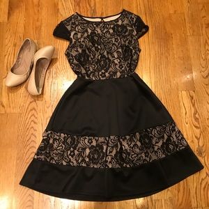 Gorgeous black lace dress